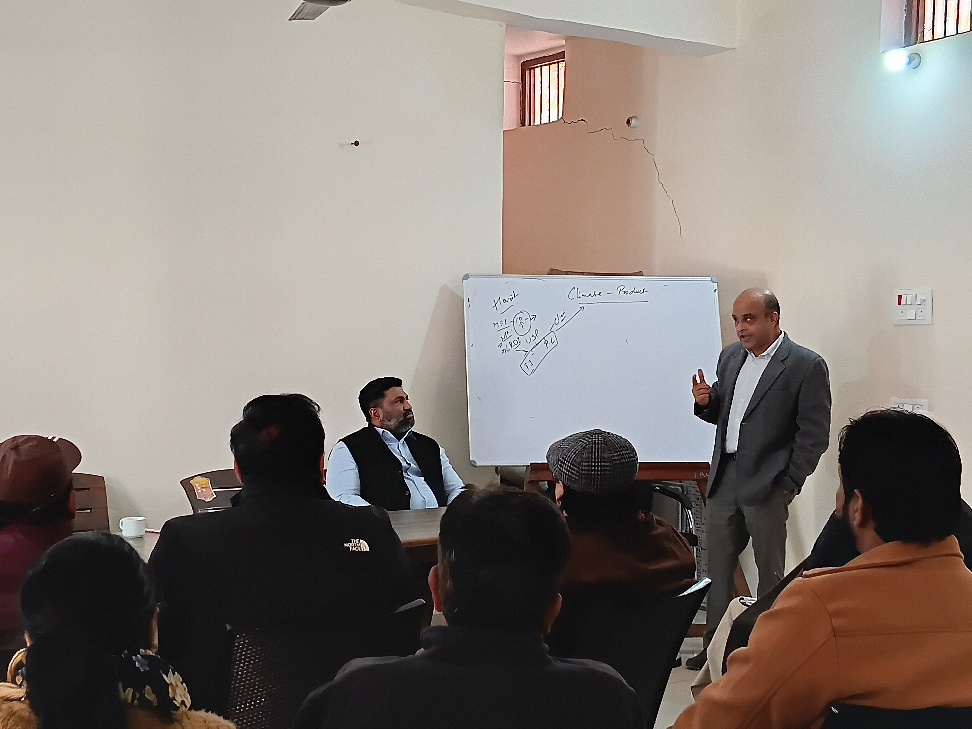 Discussion with Disha team, Saharanpur